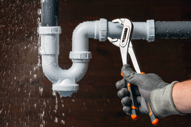 Professional Leak Detection technician working in Upton, NY